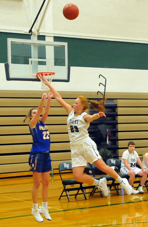Girls basketball: Queensbury at Hudson Falls